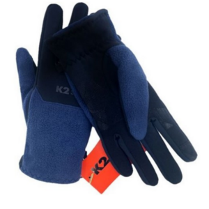 K2 코비장갑 양손착용, 네이비
