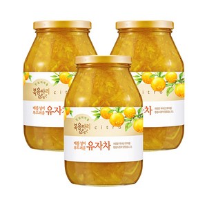 복음자리 배를 넣어 부드러운 유자차, 1.03kg, 1개입, 3개