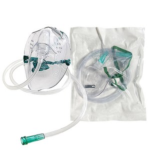 협성 산소마스크 OM-100 성인용 O2 Oxygen Mask, 10개