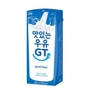 남양 맛있는 우유 GT, 200ml, 12개