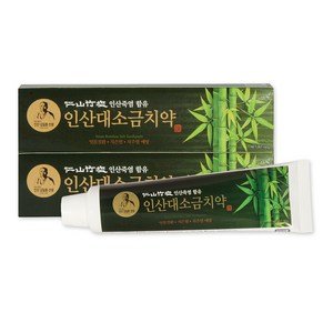 인산죽염 최은아박사 인산대소금치약 죽염치약 (160gx2), 160g, 2개