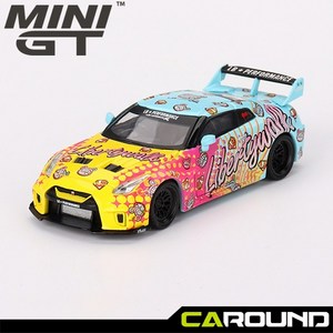 미니지티(742) 1:64 닛산 LB 실루엣웍스 GT 35GT-RR Ve.1 LBWK KUMA, 1개