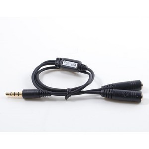 ESL-004 3.5mm 4극 듀얼 핀마이크 Y케이블 에듀티지 국산 [정품] EIM-009 EIM-003 EIM-001 PM100 PRO 로데 SmatLav+ SC6