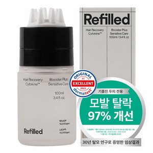 리필드 탈모완화 사이토카인 지성 두피 헤어토닉 부스터 두피 각질 케어, 100ml, 4개