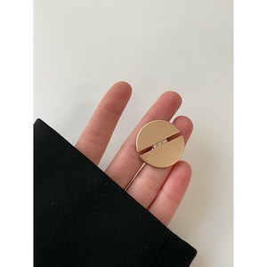 예쁜 단추, 5개, 1#세 개의 다이아몬드 반쪽 안개금