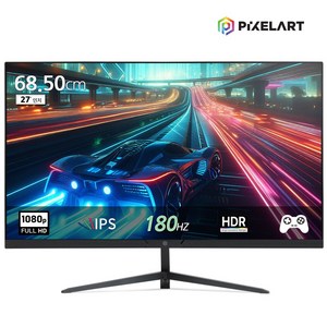 (연말이벤트)픽셀아트 PIXELART PA2718F 180Hz FHD IPS 27형 모니터 일반