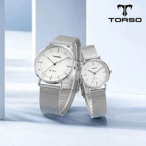 TORSO 토르소 T41MS 더클래식 쿼츠 커플 워치 남여 메탈 시계