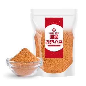 매운 라면스프 대용량 분말 가루, 1개, 500g
