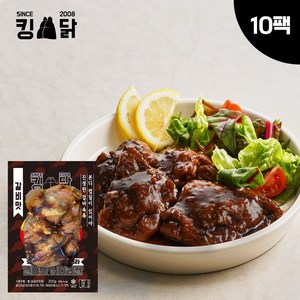 킹닭 갈비맛 닭다리살 200g, 10개