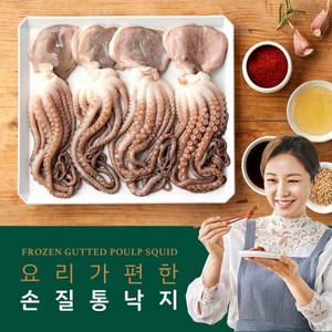 [우아한食] 조미령 손질 통낙지 40미 + 비법소스 1통, 단일속성, 10개