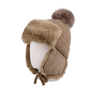 스내플 니트퍼 헤비 이어플랩 귀달이 방한모