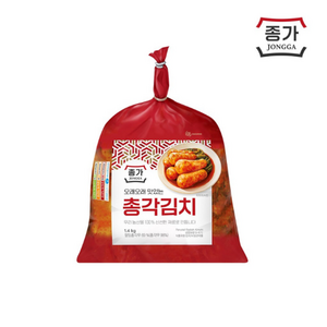 종가집 총각김치 1.4kg(비닐), 1.4kg, 1개