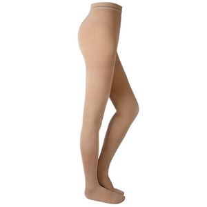 실루엣 빅사이즈 팬티형 의료용 압박스타킹 발막힘 압박밴드, 1세트, 살구/베이지색