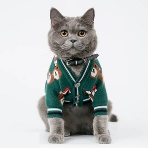 고양이 의류 겨울 자켓 고양이 의상 애완 동물 옷 개 옷 할로윈 고양이 스웨터 고양이