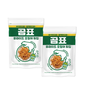 [곰표] 후라이드 오징어튀김 270G 술안주 맥주안주 / 코스트코, 2개