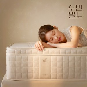 [수면밀도] 허리 디스크 환자가 만든 코어 릴랙스 매트리스 미디엄 하드, 28cm, 베이지