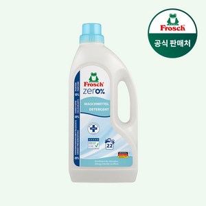 [매일 배송] 프로쉬 독일 제로 세탁세제 1500ml, 1.5L, 1개