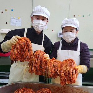 [더본촌] 단골 많은 국산 100% 전라도 포기김치 배추김치, 1개, 3kg