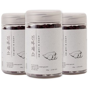 진짜채소 강아지 노즈워크 야채 간식 져키 180g, 3개, 고구마&유산균