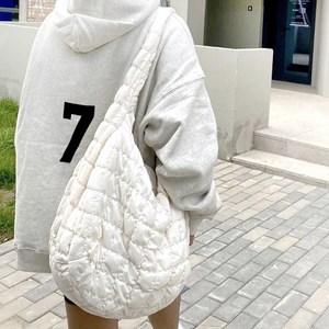 칸툰 여성 퀼팅 구름 숄더백 크로스백 보부상가방