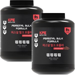 퍼스널벌크포뮬러 3.2kg 2통 총 6.4kg 게이너 벌크업 살찌는 체중증가 단백질 프로틴 보충제 근육 헬스 1+1, 2개