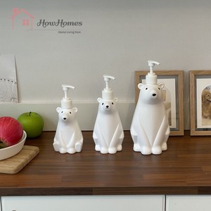 하우홈즈 북극곰 디스펜서 리필용기 공병 300 450 950ml, 아빠곰950ml, 1개