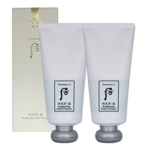 후 공진향 설 청안 클렌징 폼, 180ml, 2개