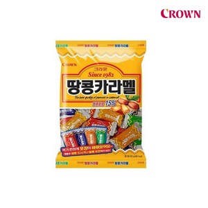 크라운 땅콩카라멜, 120g, 20개