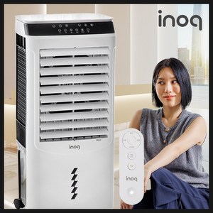 [40L 대용량] inoq 이동식 냉풍기 3면냉각 에어쿨러, LF2(화이트)