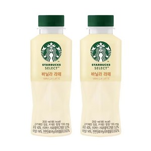 스타벅스 셀렉트 바닐라라떼, 300ml, 24개