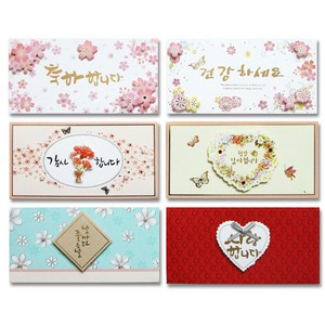 영원365 설날 추석용돈봉투세트모음, P5  용돈/경조봉투 6종세트
