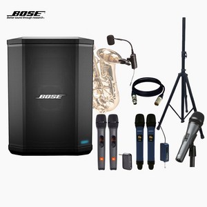 BOSE 음향패키지 블루투스 스피커 S1 PRO+마이크 모음, 패키지, S1 PRO+BXM-S10(MS-75증정)