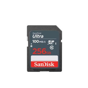 샌디스크코리아 공식인증정품 SD메모리카드 SDXC ULTRA 울트라 DUNR 256GB, 1개