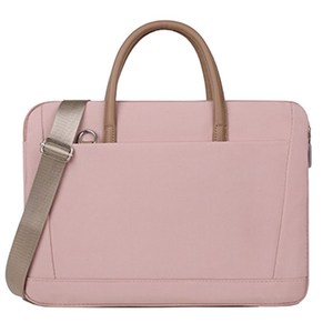 HHH 데일리 컴팩트 노트북 가방, 14인치 핑크