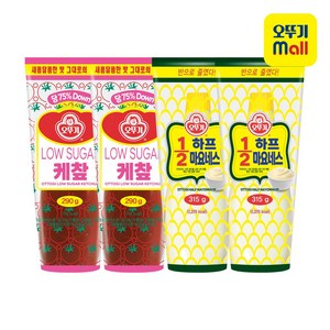 오뚜기 Low sugar 케찹 290G 2개+12하프마요네스 315G 2개, 1개