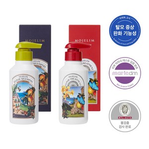 모제림 엘릭서 탈모샴푸세트 약산성 실리콘프리 플로럴향 300ml, 1세트