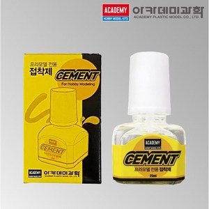 온케어 아카데미과학 프라모델 병풀 접착 CEMENT, 1개 (25ml)