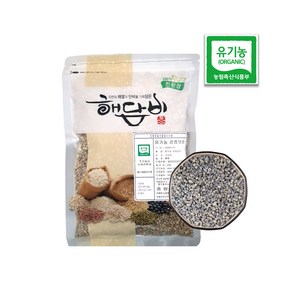 국내산 유기농검정보리 1kg (2024년산), 1개