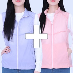 봄 여름 여성등산조끼 베스트 간절기
