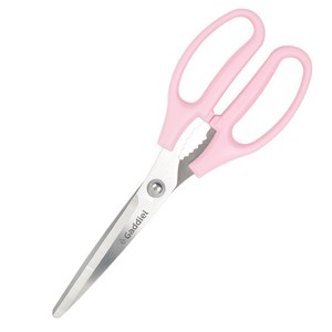 가띠엘 원톤 양손가위 906 주방가위, 1개, 핑크