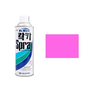 일신 스프레이락카 420ML 분홍색(337), 분홍색 PINK(337), 1개