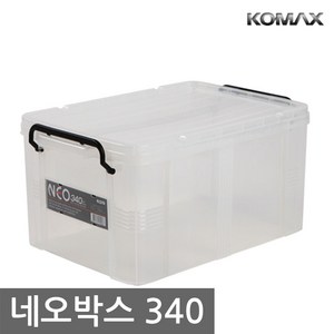 코멕스 네오 리빙박스, 반투명, 34L, 1개