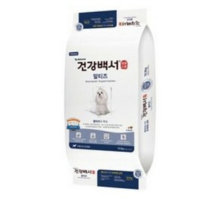 건강백서 전연령 말티즈 강아지사료, 연어, 10.2kg, 1개