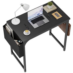 Homall 컴퓨터 책상 학생 사무용 수납형 책상 심플 데스크 스틸 프레임 1200/1400 하중90kg