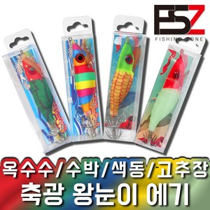 왕눈이 에기 갑오징어 무늬오징어 문어 두족류 낚시, 1개