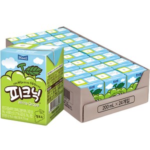 피크닉 청포도, 200ml, 24개