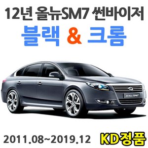 KD 르노삼성자동차 썬바이저 시리즈, (W) 12년 올뉴SM7 썬바이저 일반