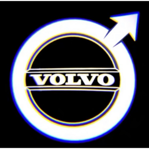 그린텍 (무변색) 볼보 순정교체형 폴스타 도어램프 도어라이트 V40 V60 V90 S60 S80 S90 XC40 XC60 XC90, 2번로고, 1개