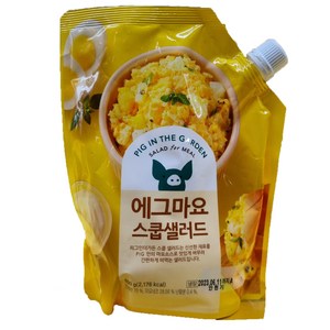 트레이더스 삼립 에그마요 스쿱샐러드 800G 아이스박스+아이스팩, 1개