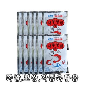 J1744/신동원 새우양념맛믹스15gX600EA일회용새우젓, 15g, 600개